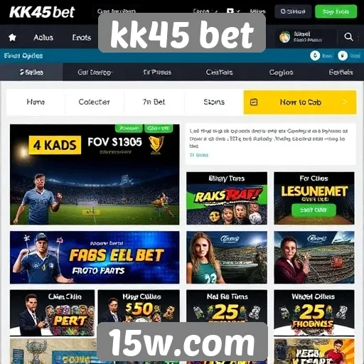 Promoções e bônus no site kk45 bet